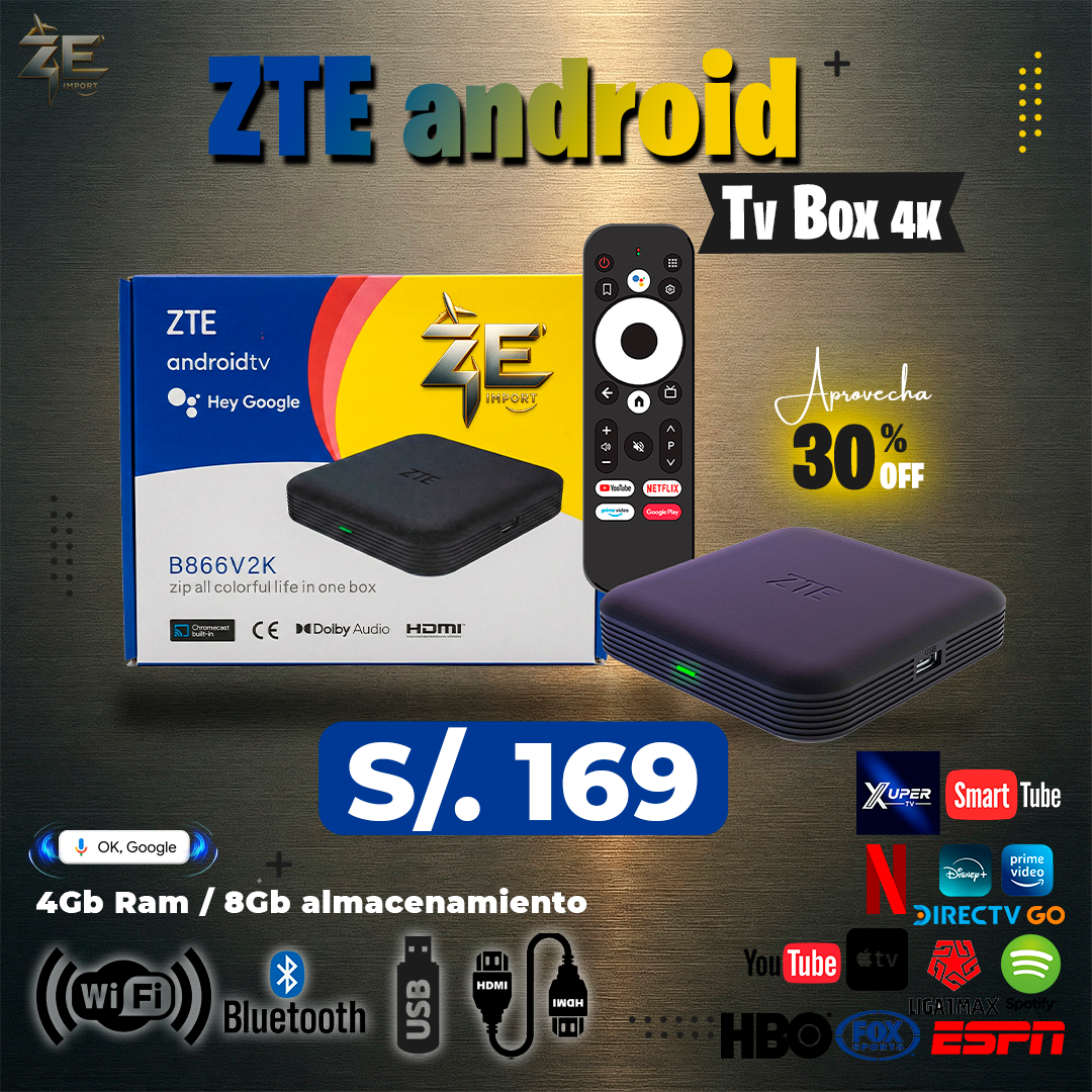 ZTE android Tv Box 4k